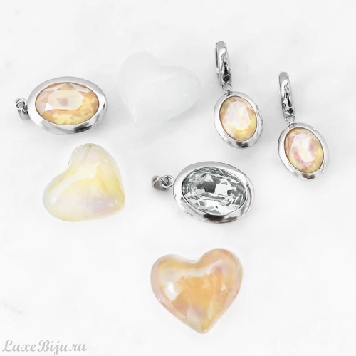 Колье Qudo TIVOLA big S ivory cream delite, 404701.1 BW/S фото 2